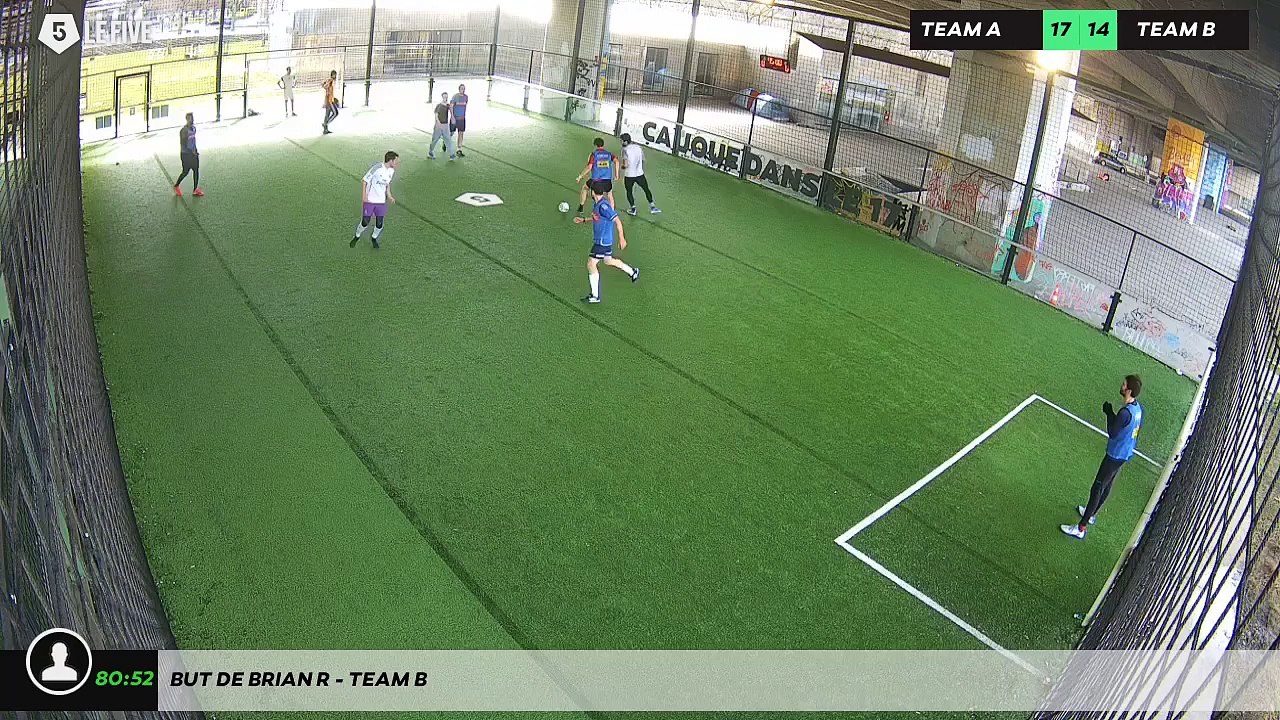 But de Brian R - Team B