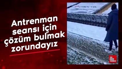 Jose Mourinho: Antrenman seansı için çözüm bulmak zorundayız