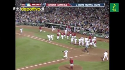 #TBT: Manny Ramírez deja en el terreno a los Angelinos en ALDS