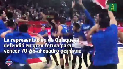 Así celebró Dominicana su victoria sobre Alemania en mundial de baloncesto