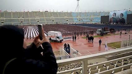 استعدادات لمراسم تشييع حسن نصر الله في بيروت