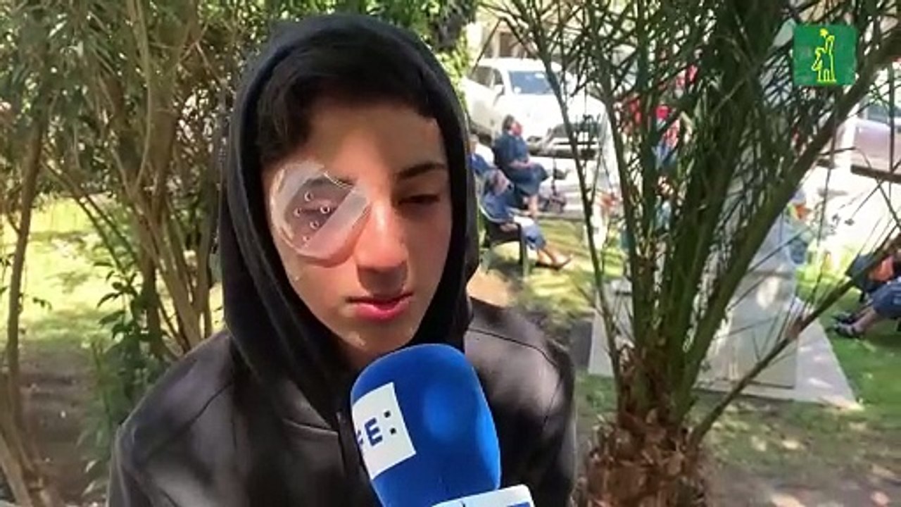 Chile se conmueve con las heridas oculares de los jóvenes manifestantes