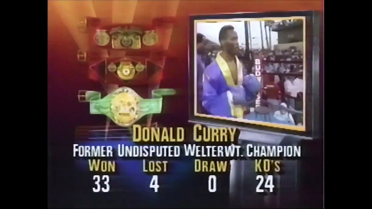 Terry Norris vs Donald Curry - HBO 6-1-91