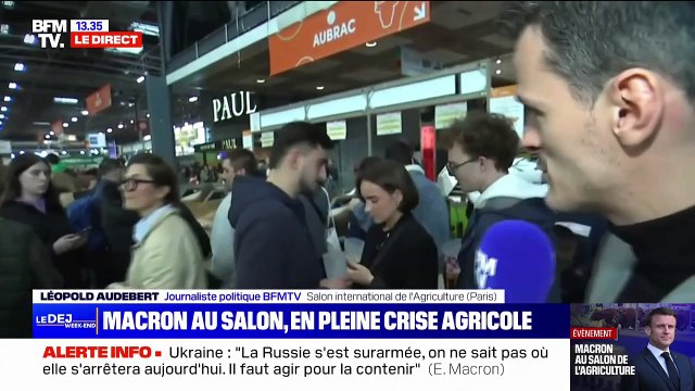 Mercosur, Rencontre avec Trump, Europe... Au Salon de l'agriculture, Emmanuel Macron aborde tous les sujets