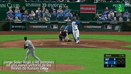 Jorge Soler jonronea de nuevo y guía victoria de Kansas City