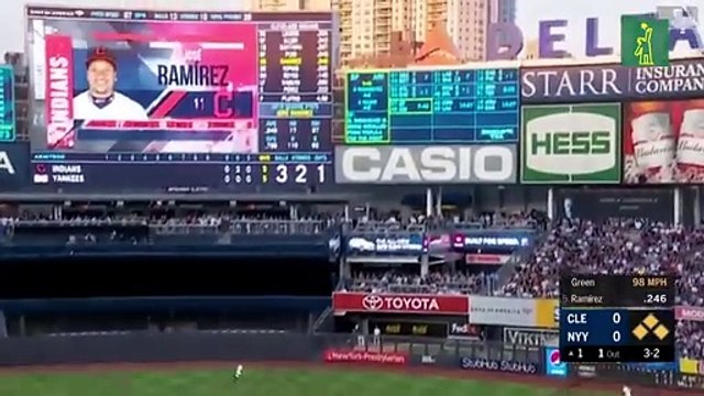 José Ramírez grand slam y jonrón de 2 carreras