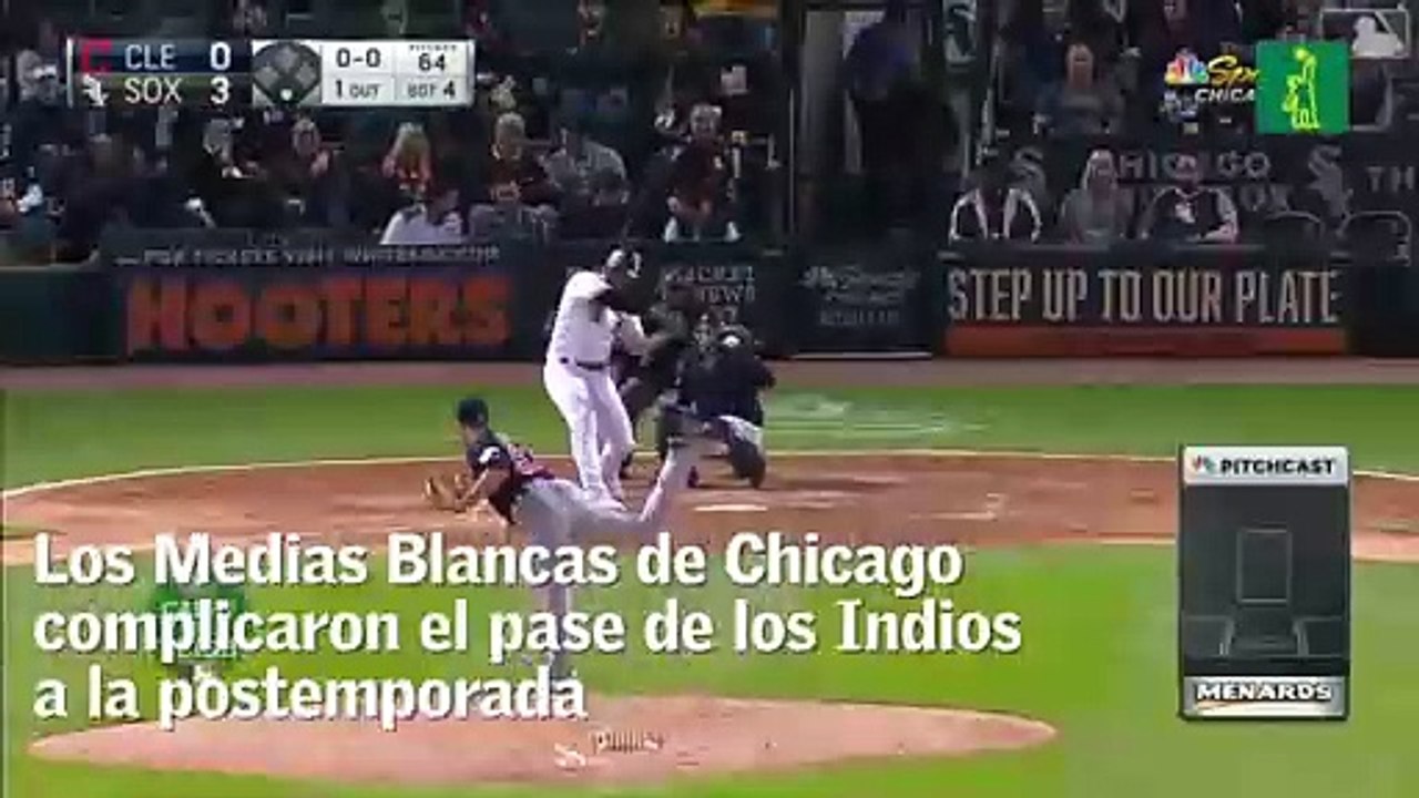Medias Blancas ponen en aprietos a los Indios q...
