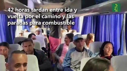 Un viaje de 1.720 kilómetros a Cúcuta para llenar las despensas de Caracas