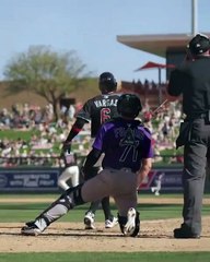 Ildemaro Vargas conecta jonrón en su primer turno de Spring Training