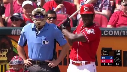 Aristides Aquino, el más rápido en llegar a 15 HR en Grandes Ligas