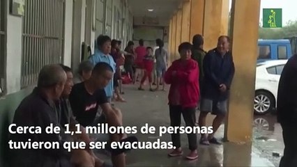 Tifón Lekima deja muerte y destrucción a su paso por China