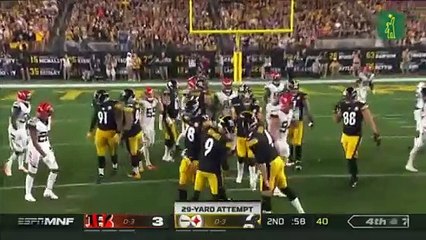 Steelers cortaron su mala racha a expensas de los Bengals