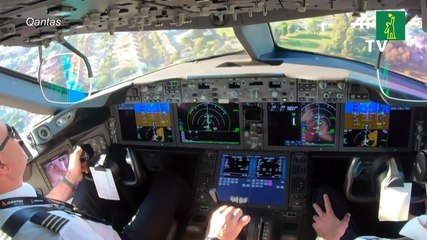 El vuelo más largo sin escalas aterrizó en Sídney procedente de Nueva York