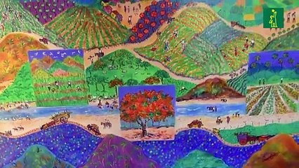 Carmen Rodríguez, la mujer más destacada en el arte naif dominicano