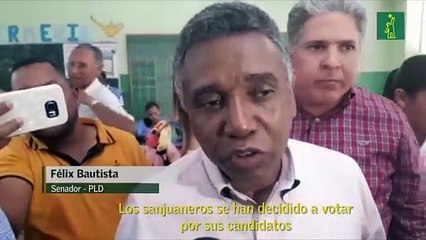 Senador Félix Bautista: El proceso está fluyendo normal