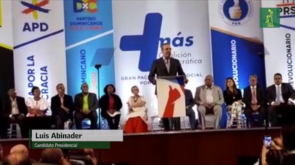 Luis Abinader: "Esta es la hora del llamado urgente para el cambio"
