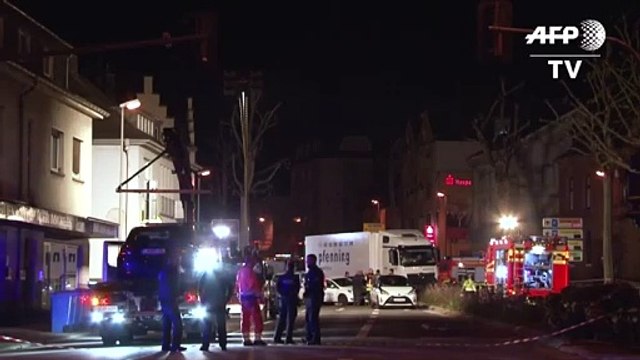 Un hombre roba un camión y embiste varios vehículos y deja 10 heridos en Alemania