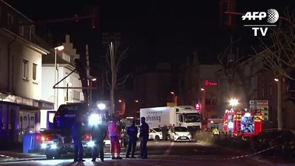 Un hombre roba un camión y embiste varios vehículos y deja 10 heridos en Alemania