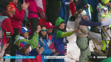 Le résumé de la victoire des Bleues en vidéo - Biathlon - Mondiaux (F) - Relais
