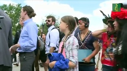 Greta Thunberg pide al Congreso de EEUU que tome "acciones reales" sobre el clima