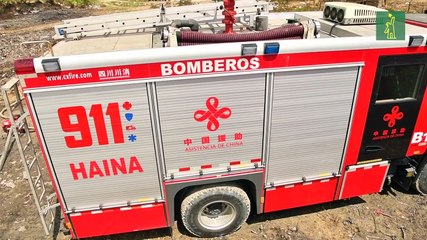 Incendio en vertedero de Haina