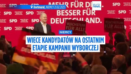 Wiece kandydatów na ostatnim etapie kampanii przed wyborami do Bundestagu