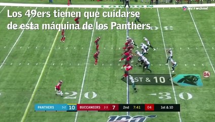 Christian Mccaffrey smenaza el invicto de los 49ers