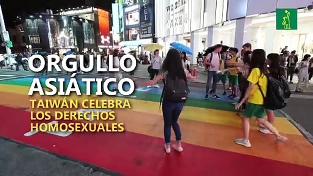 Orgullo asiático, Taiwán celebra los derechos homosexuales