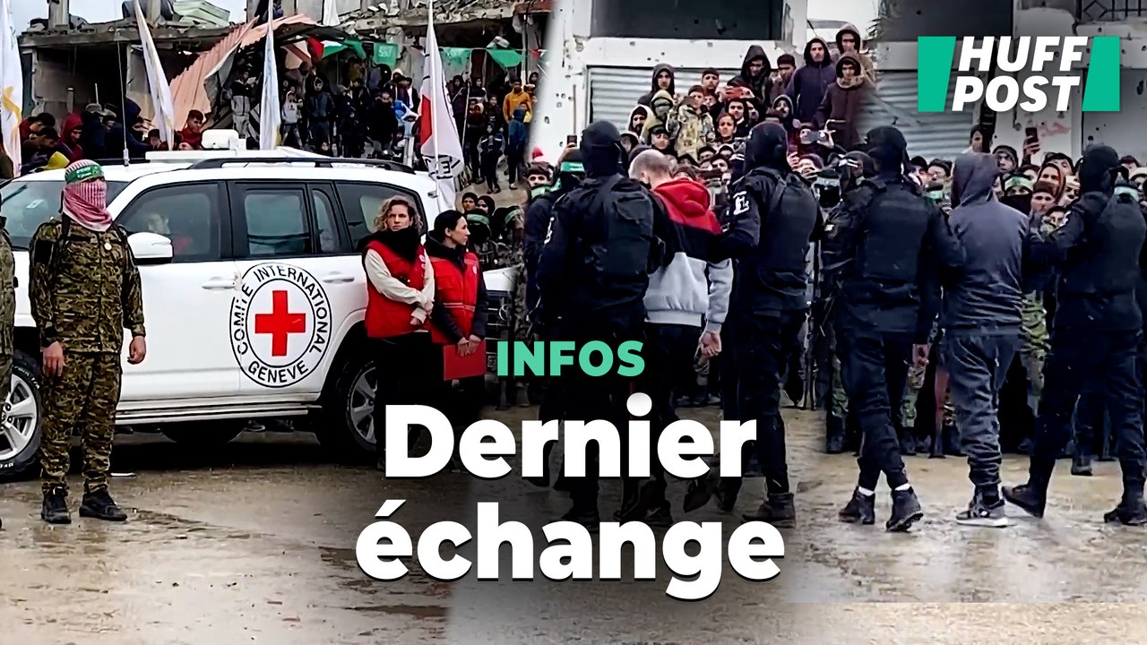 Les six otages libérés par le Hamas ce 22 février ont été remis aux autorités israéliennes