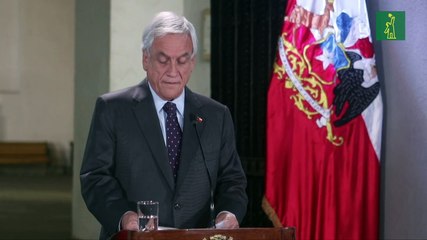 Presidente de Chile condena abusos policiales en cuatro semanas de estallido