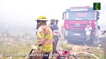 El vertedero de Haina arde desde el miércoles