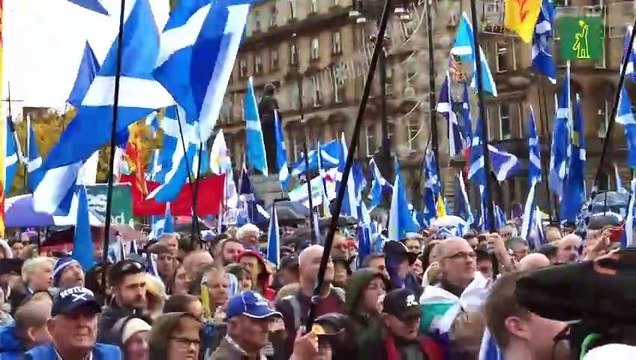 El independentismo escocés demanda en Glasgow un segundo referéndum en 2020