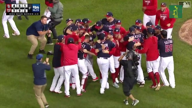 Nacionales de Washington hicieron historia y estarán en la Serie Mundial