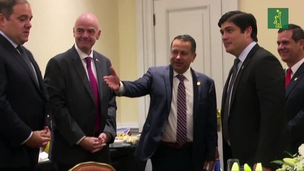 Presidente de FIFA dice "nunca más" escándalos de corrupción en fútbol