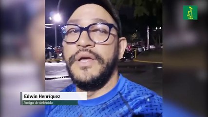 Amigo del detenido: "Los jóvenes de este país no podemos hacer nada, ni vocear la verdad"