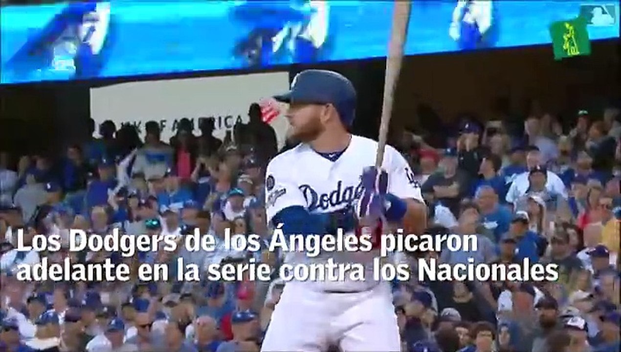 Los Dodgers apabullaron a los Nacionales en el primero de la serie