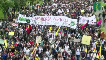 Tres muertos en protestas contra el gobierno de Duque en Colombia