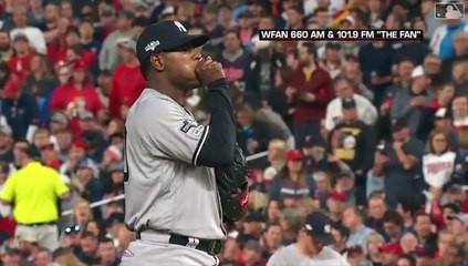 Luis Severino supo salir de apuros ante los Mellizos