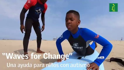 El surf, una ayuda para niños con autismo