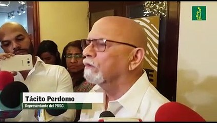 Tácito Perdomo, representante del PRSC