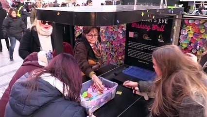 Los deseos de prosperidad que sobrevolarán el Times Square