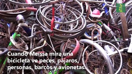 Meïssa Fall, el escultor de bicicletas