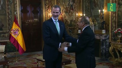 El presidente Danilo Medina se reúne con el rey de España