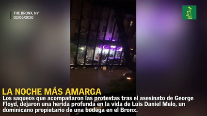 Comerciante dominicano de El Bronx perdió más de 100mil dólares en los saqueos