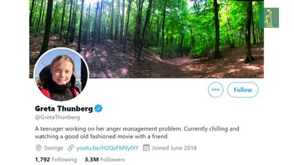Trump dice que Greta Thunberg debería "relajarse" e ir al cine