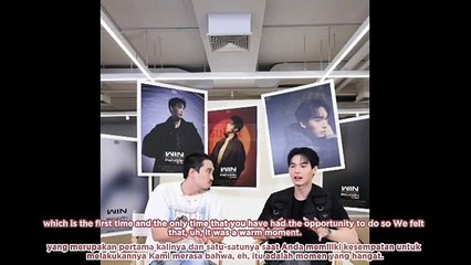[ENG-INDO SUB] Talk with 'Win Metawin' | WIN HOLIDATE FANCON