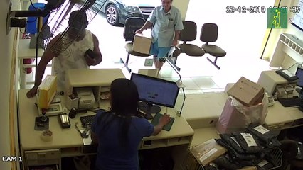 Atraco con final inesperado