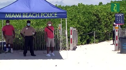 Abren playas de Miami después de tres meses cerradas por el COVID-19