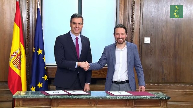 PSOE y Unidas Podemos alcanzaron acuerdo con miras a investidura de Sánchez