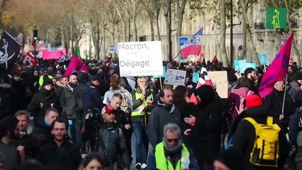 Los sindicatos galos mantienen la presión contra la reforma de las pensiones